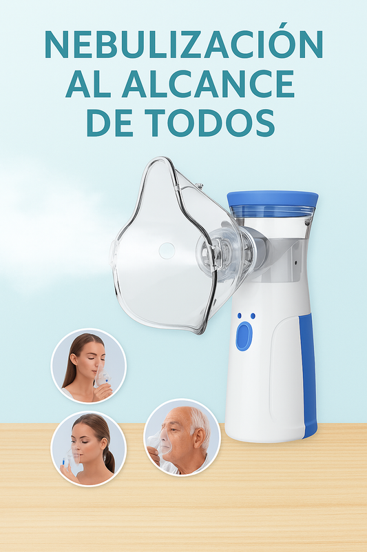 PulmoX™ - Nebulizador Portátil Niños y Adultos