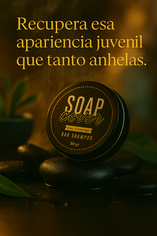 Soap Cover™ - Shampooh premium de Henna Natural