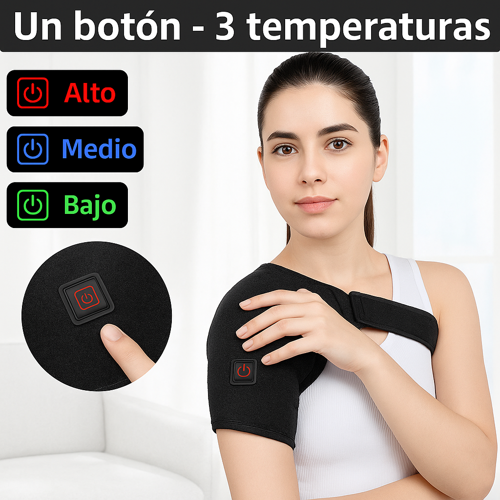 ThermaFlex™ - Hombrera Térmica 3 Niveles de Calor