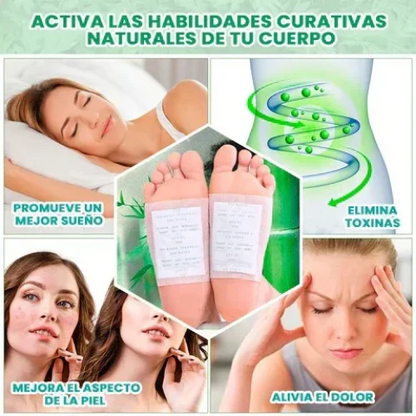 Parches Kinoki™ -PROMO 100 Parches desintoxicantes